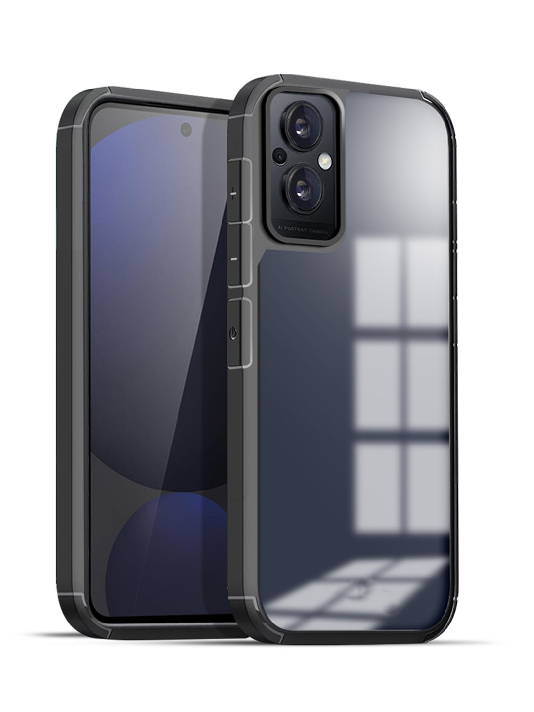 Karwan Solid Oppo F21 Pro 5G Shockproof Bumper Back Case