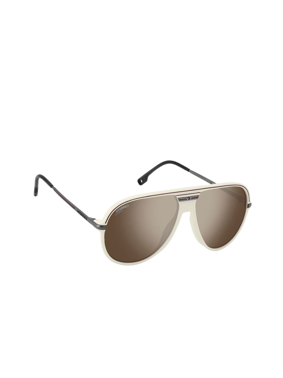 Carrera Men Aviator Sunglasses with UV Protected Lens 207994SZJ61T4
