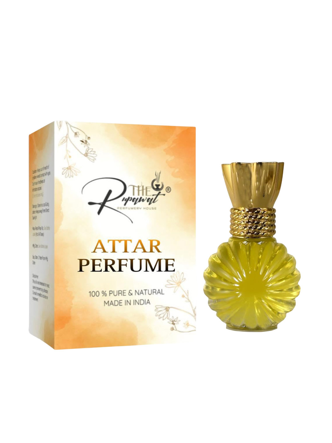 THE RUPAWAT Perfumery House Possitivty Premium Natural & Alcohol Free Attar - 12 ml