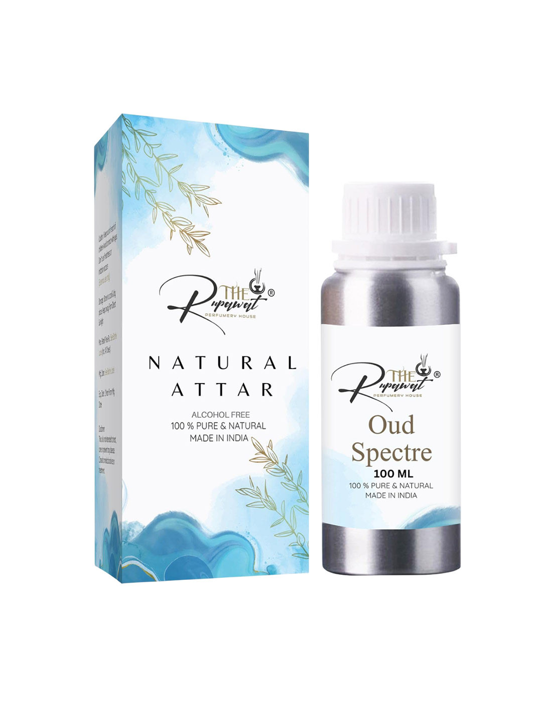 THE RUPAWAT Perfumery House Oud Spectre Alcohol Free Attar - 100 ml