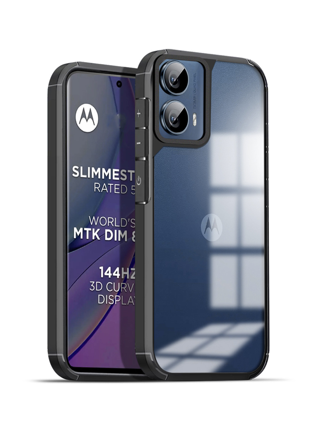 Karwan Motorolarola G34 5G Shockproof Bumper Back Case