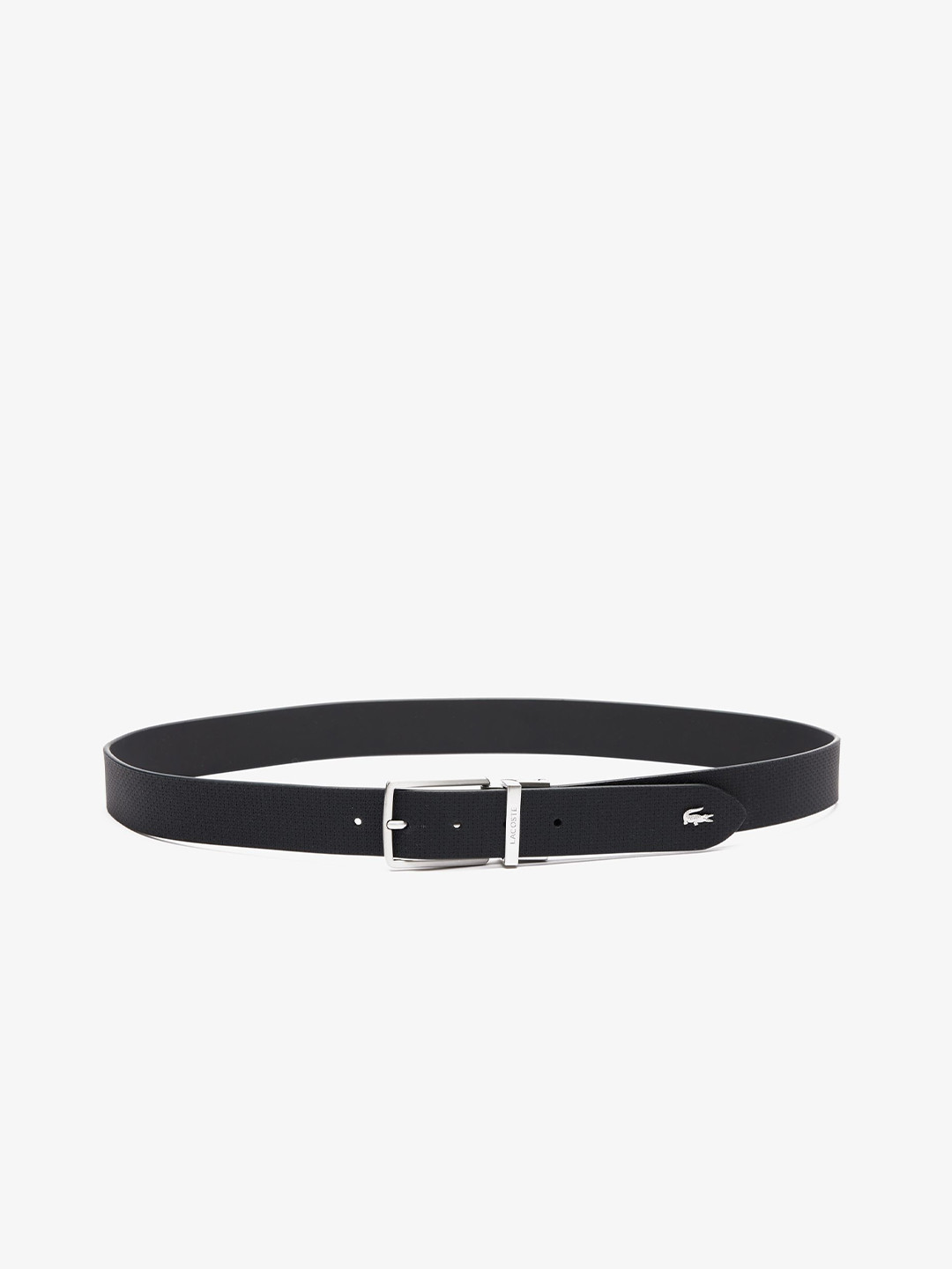 Lacoste Men Leather Reversible Push Pin Belt