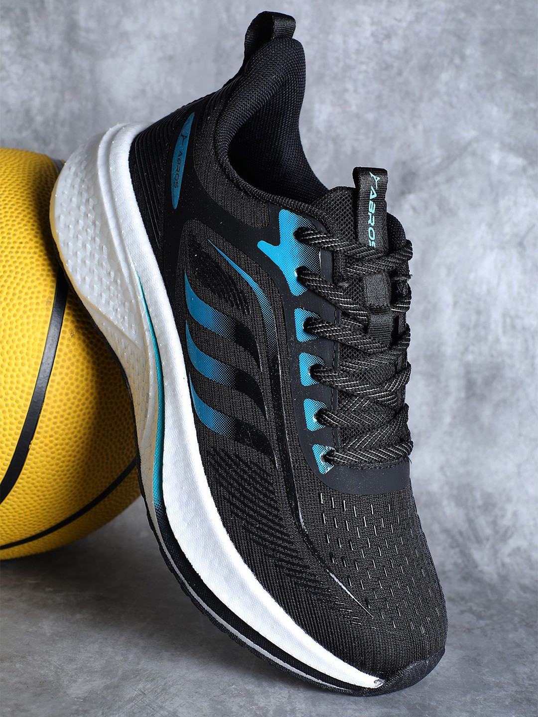 ABROS Men BRUCE Mesh Air Running Lace-Up Sports Shoes