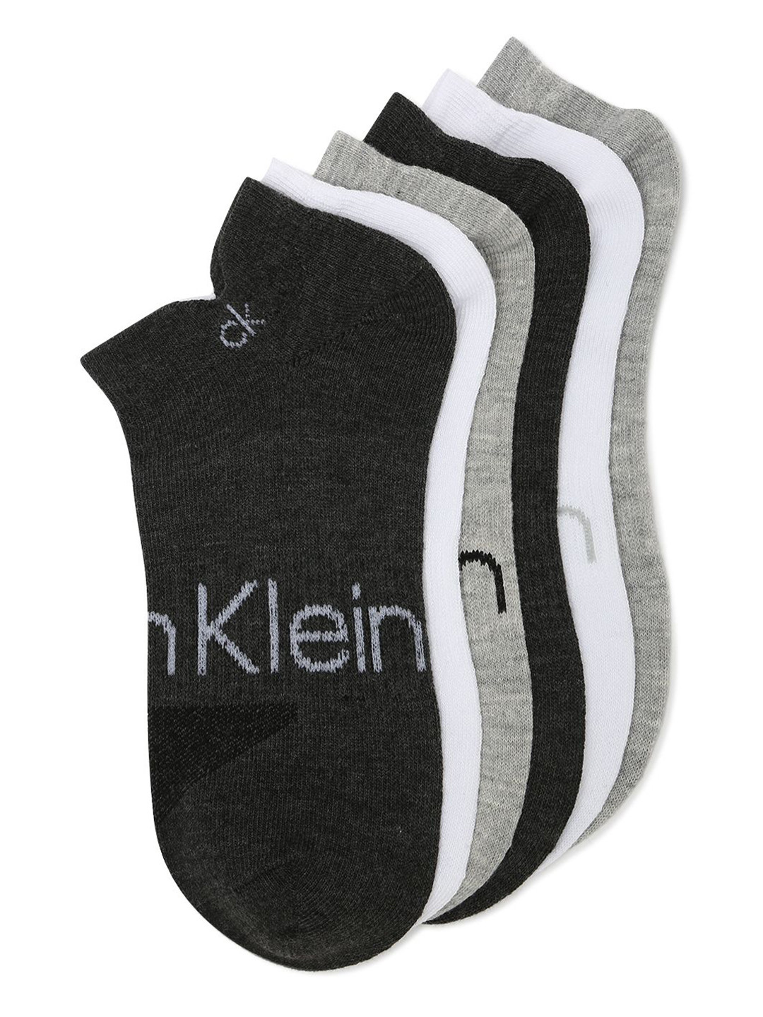 Calvin Klein Pack Of 6 Ankle-Length Socks