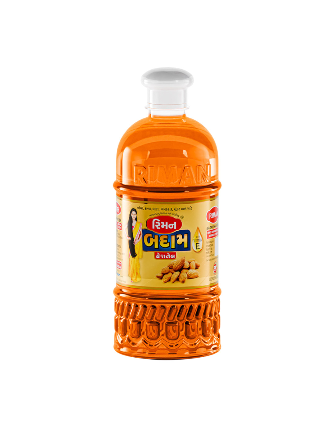 RIMAN Badam Herbal Hair Oil For Hair Growth - 500 ml