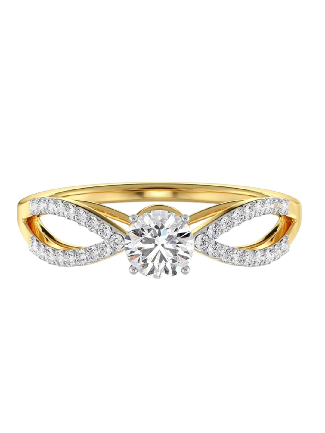 Emori Forever Solitaire Lab Diamond in 14KT Gold Ring