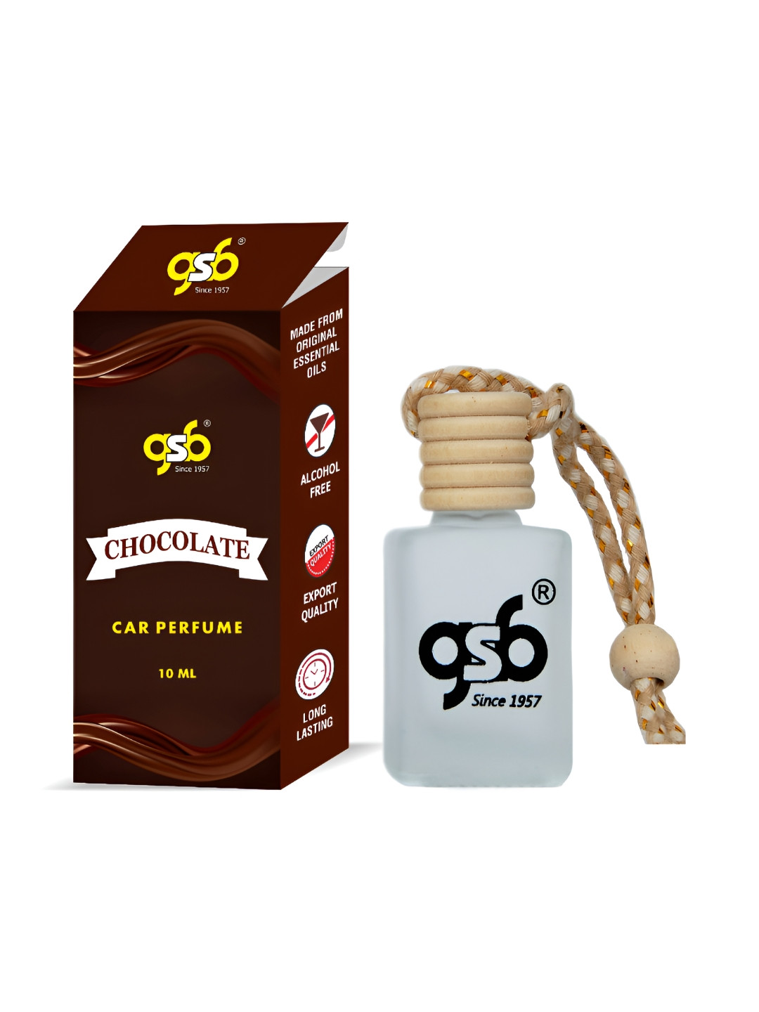 GSB Chocolate Hanging Car Air Freshener