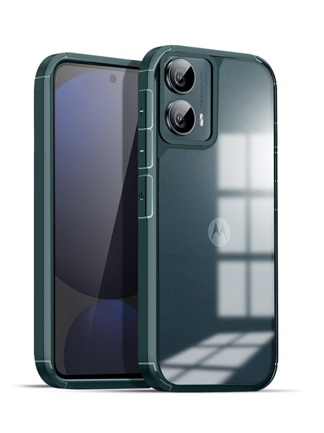 Karwan Motorola G85 Shockproof Bumper Back Case