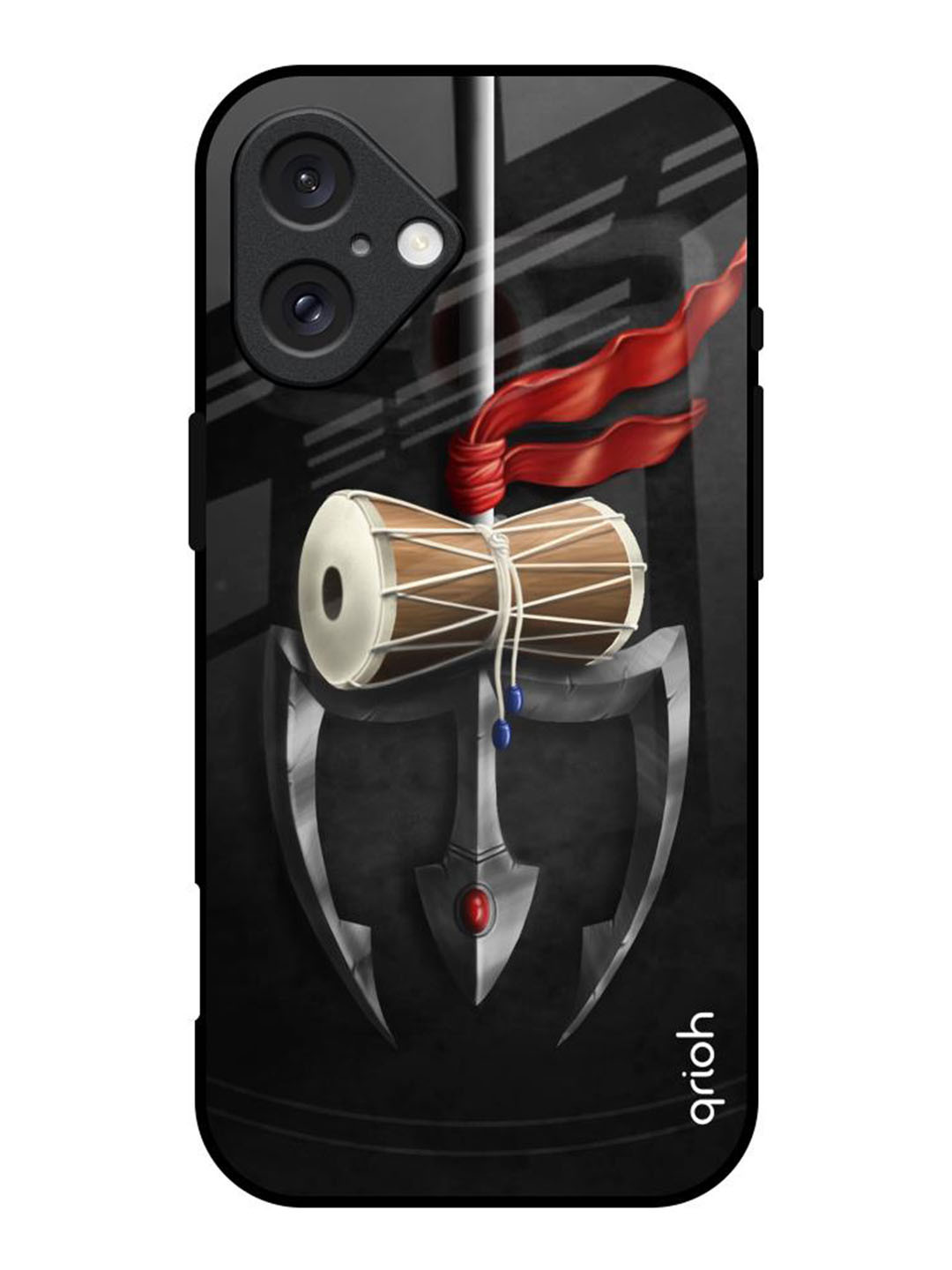 QRIOH Power Of Lord Printed iPhone 16 Back Case