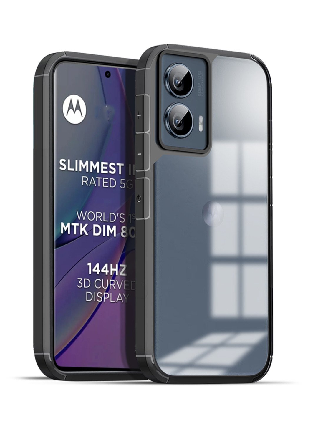 Karwan Motorola 50 Fusion 5G Shockproof Bumper Back Case