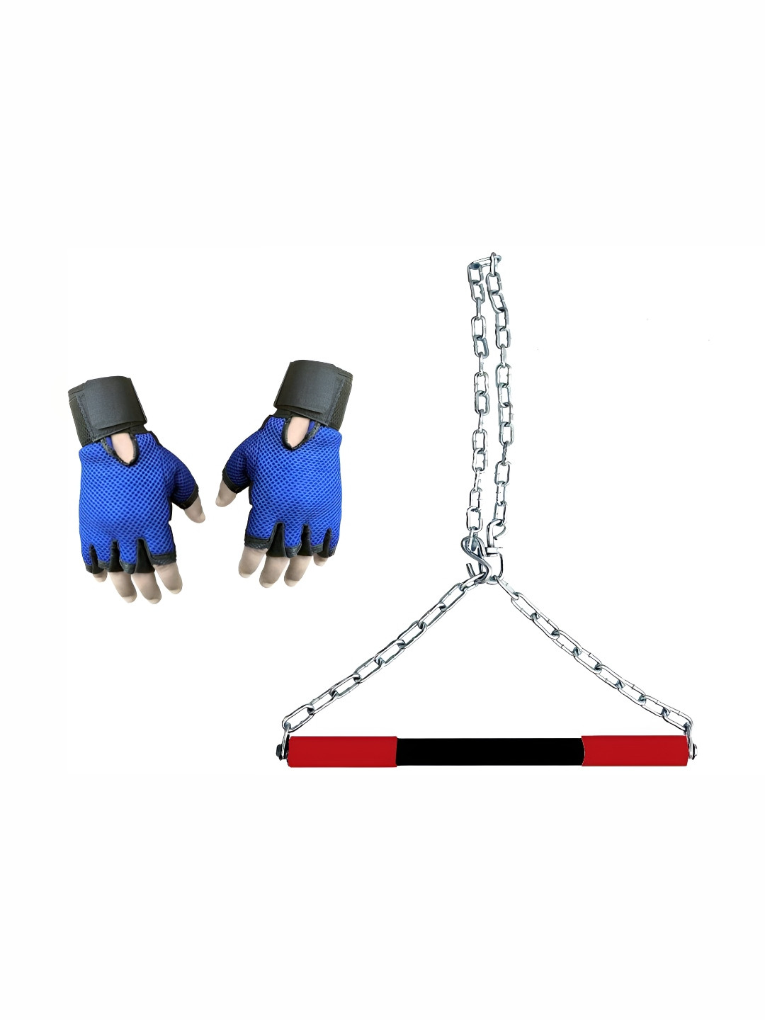YMD Set Of 2 Chain Rod & Pair Of Gloves