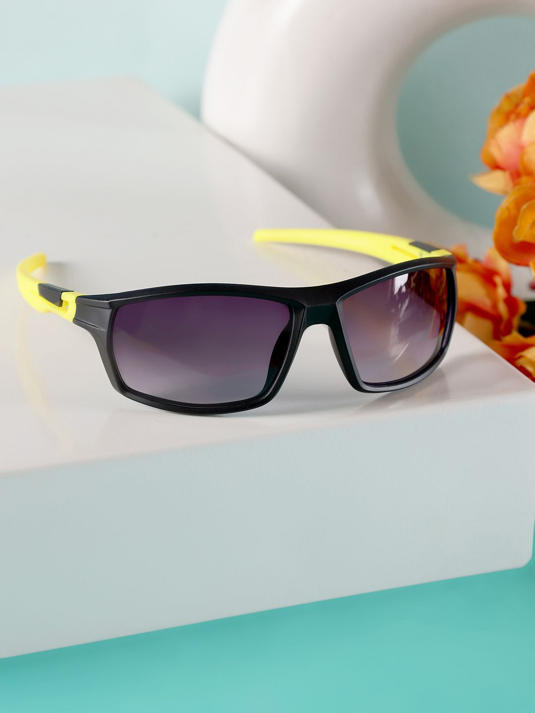 PASSION PETALS Kids Aviator Sunglassesand UV Protected Lens11-21blackglasses