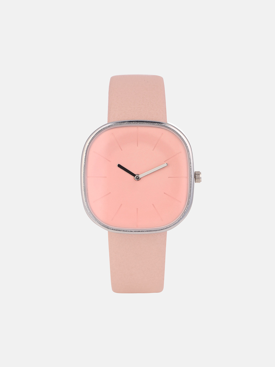 HAUTE SAUCE  Women's The Off-Duty Cushion Watch - Rouge Pink AW25_HSWC1279