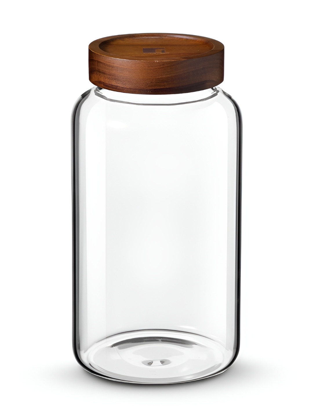 Bergner Acadia Transparent Borosilicate Glass Microwave Safe Clip-On Fridge Container-2.6L