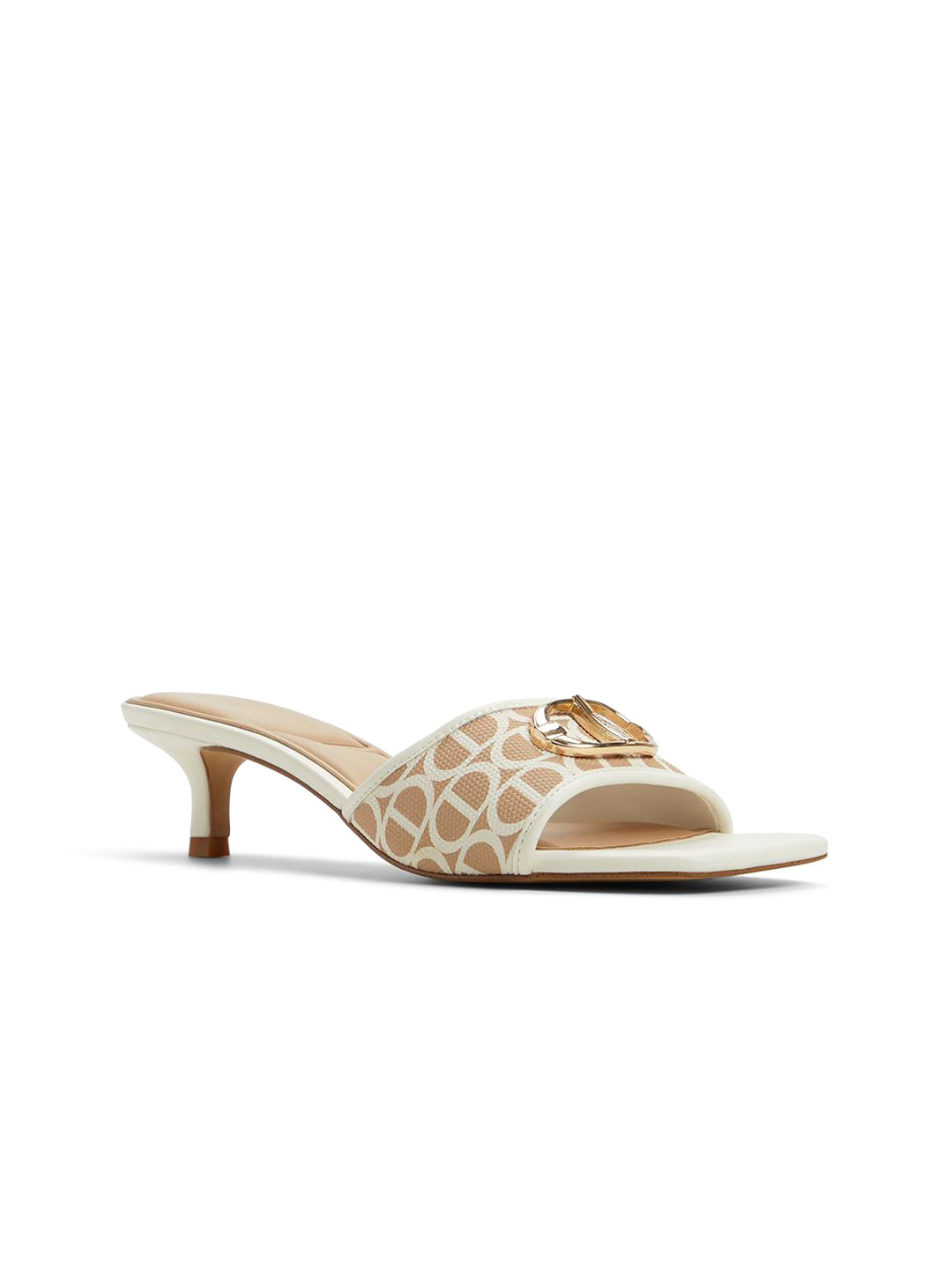 ALDO Printed Kitten Mules with Tassels