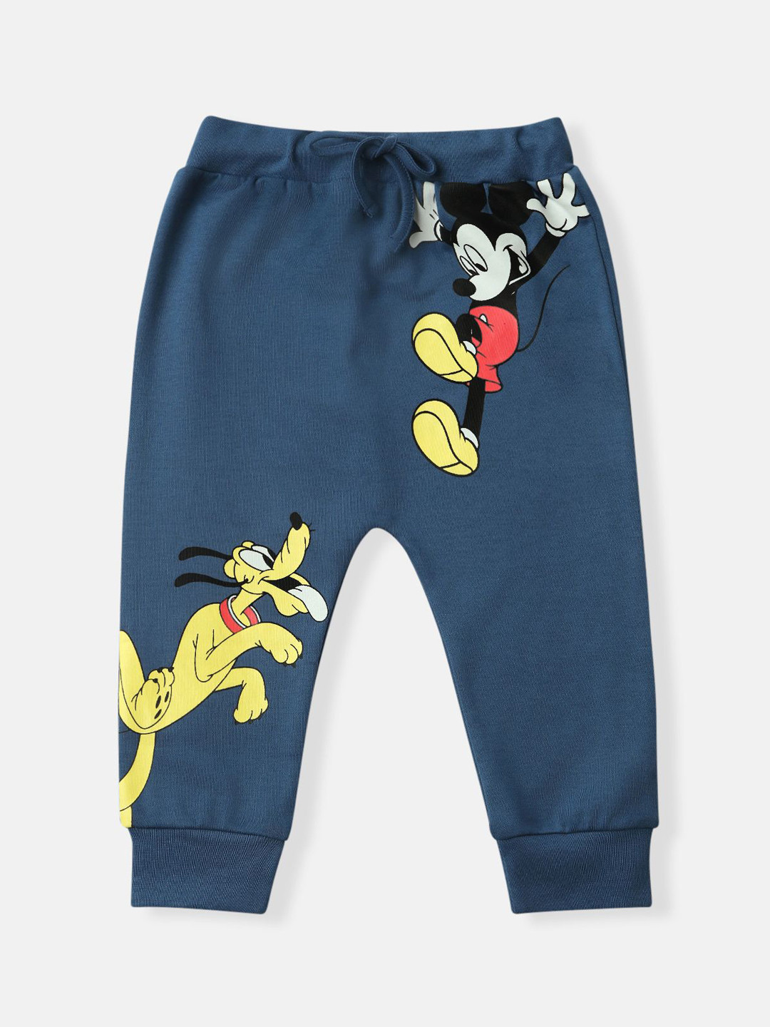 NautiNati Disney Mickey and Friends Baby Boys  Dark Blue Track Pant