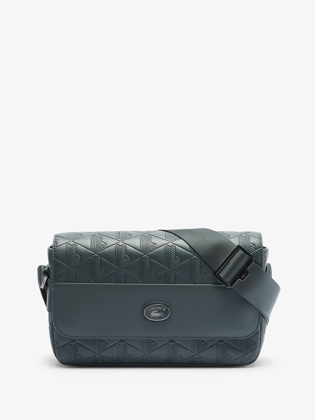 Lacoste Unisex Nomogramme Textured Miniature Sling Bag