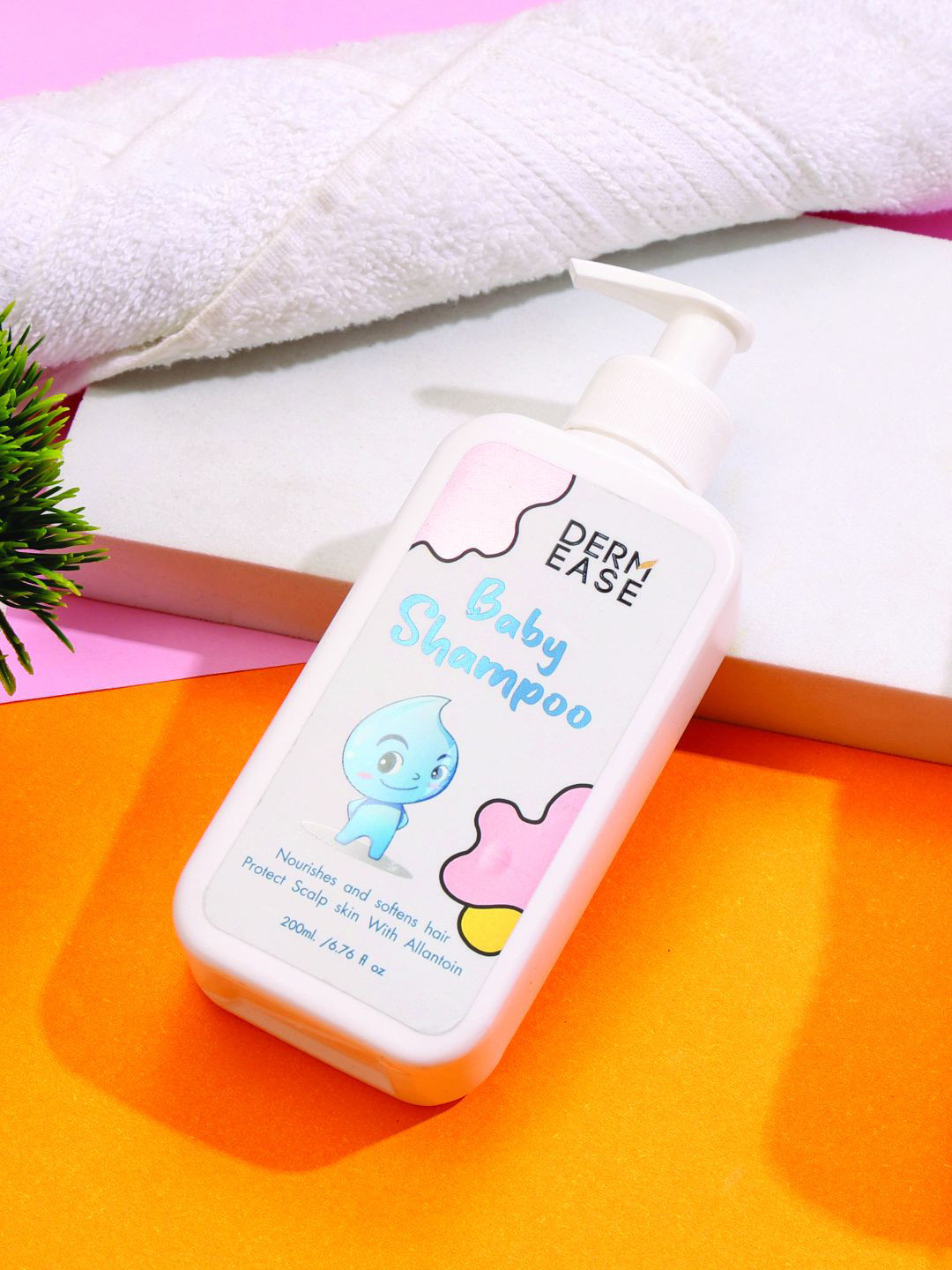 DERMEASE Baby Shampoo With Tea Tree Extract - 200 ml