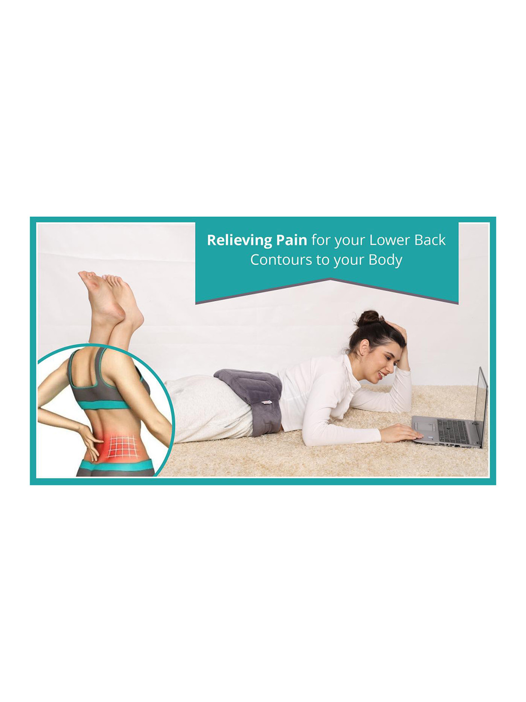 OSCAR HOME Microwavable Extra Large Heating Wrap For Menstrual