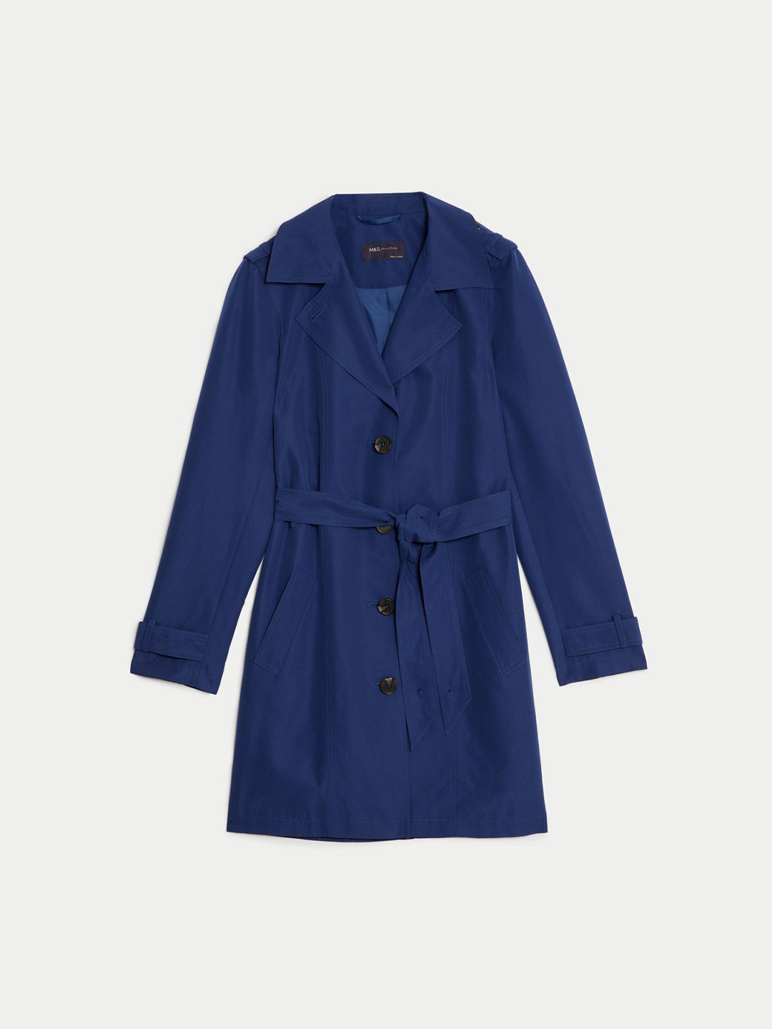 Marks & Spencer Belted Single Breasted Trench Coat