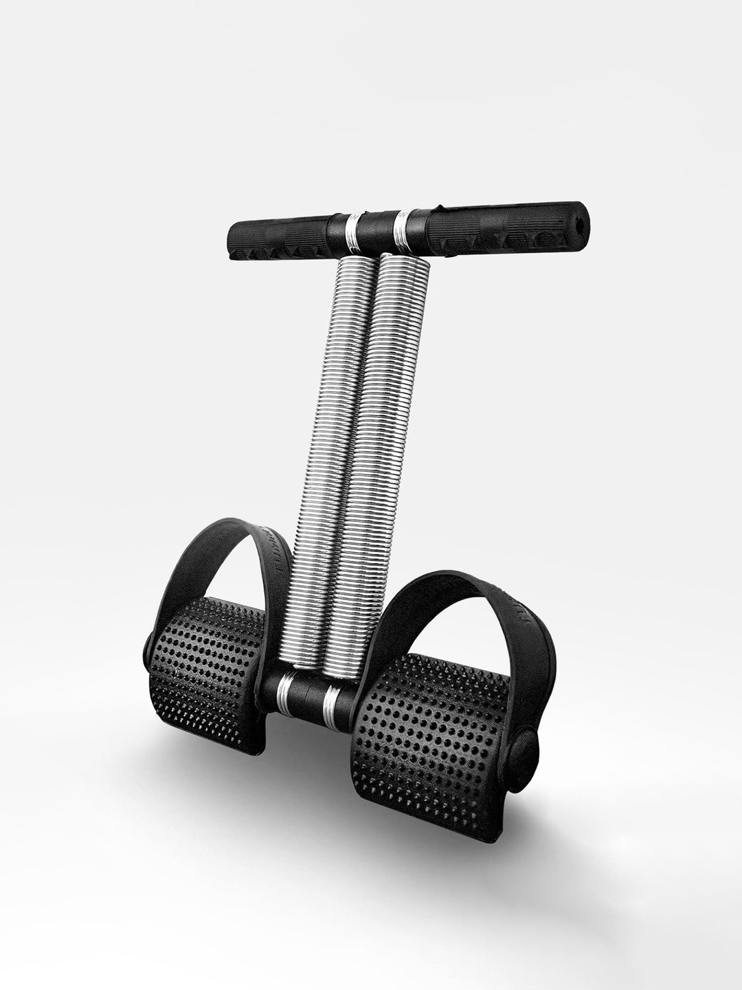 BOLDFIT Unisex Tummy Trimmer Steel Black