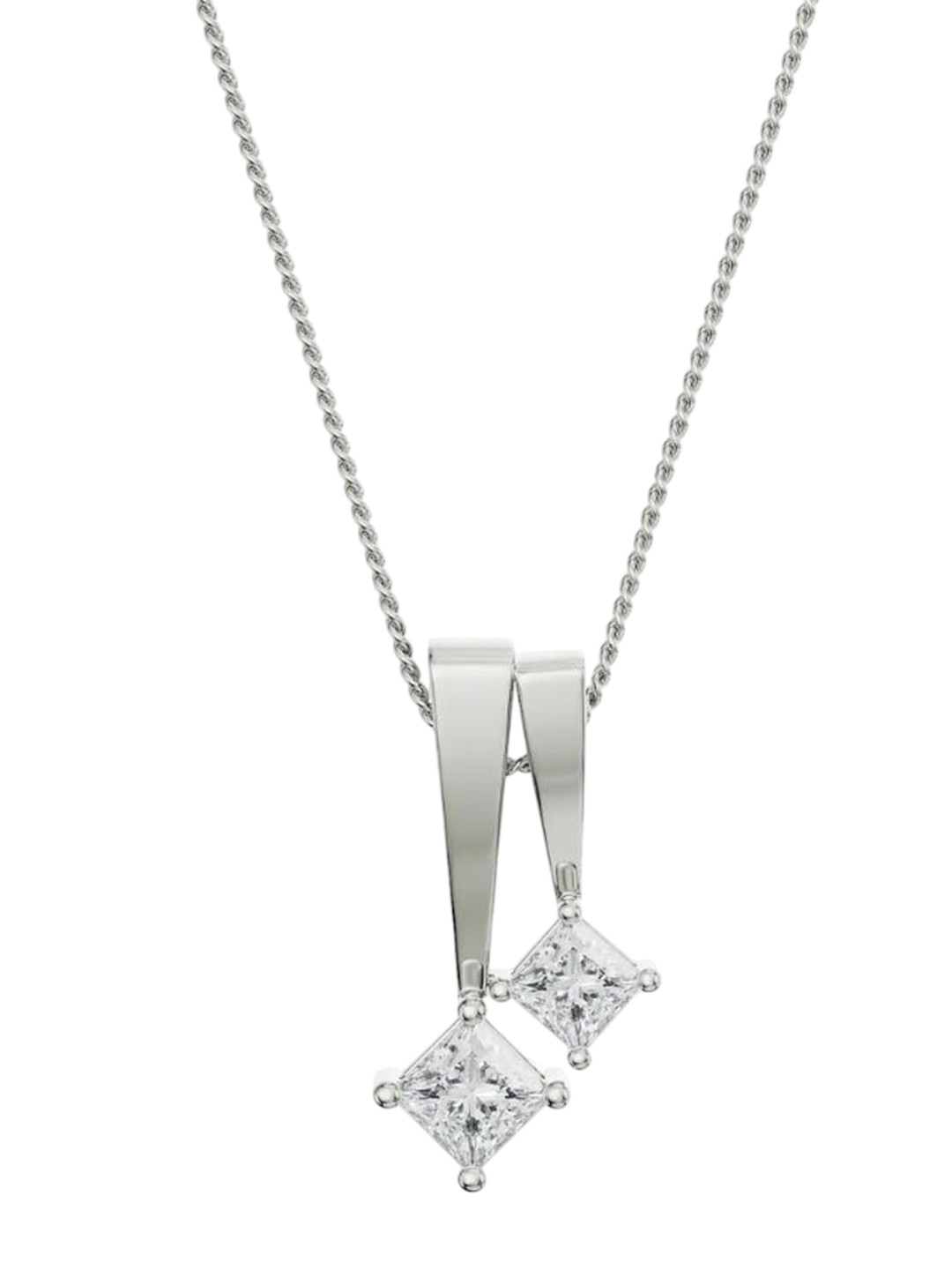 Emori Duo Fit Lab Diamond Pendant in 18KT Gold