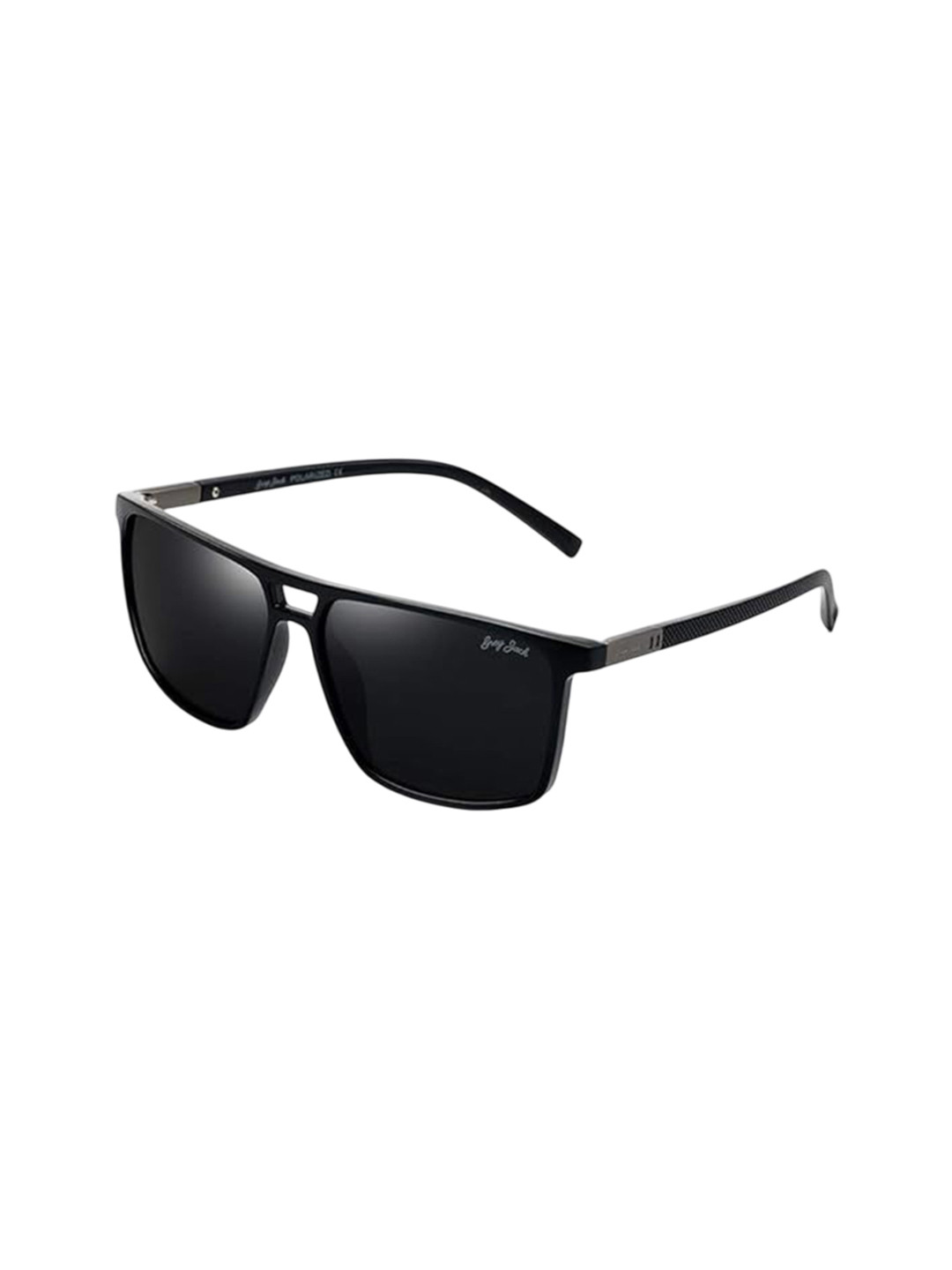 GREY JACK Unisex Oversized Sunglasses with Polarised Lens 2202 C1-Black