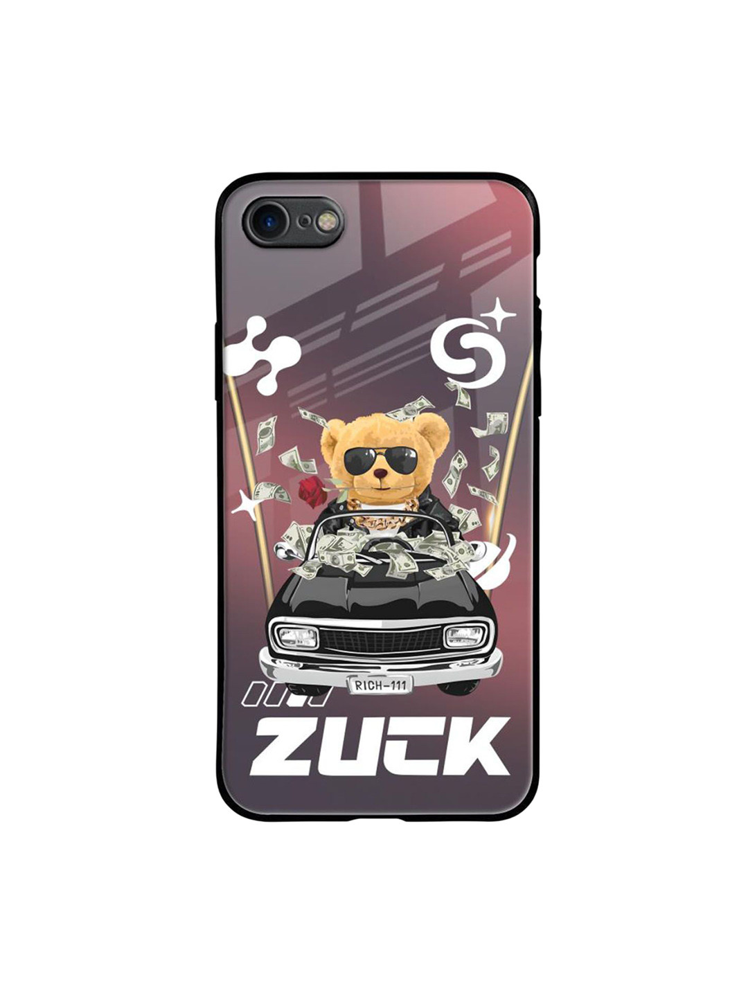 QRIOH Money Madness Printed iPhone 7 Back Case