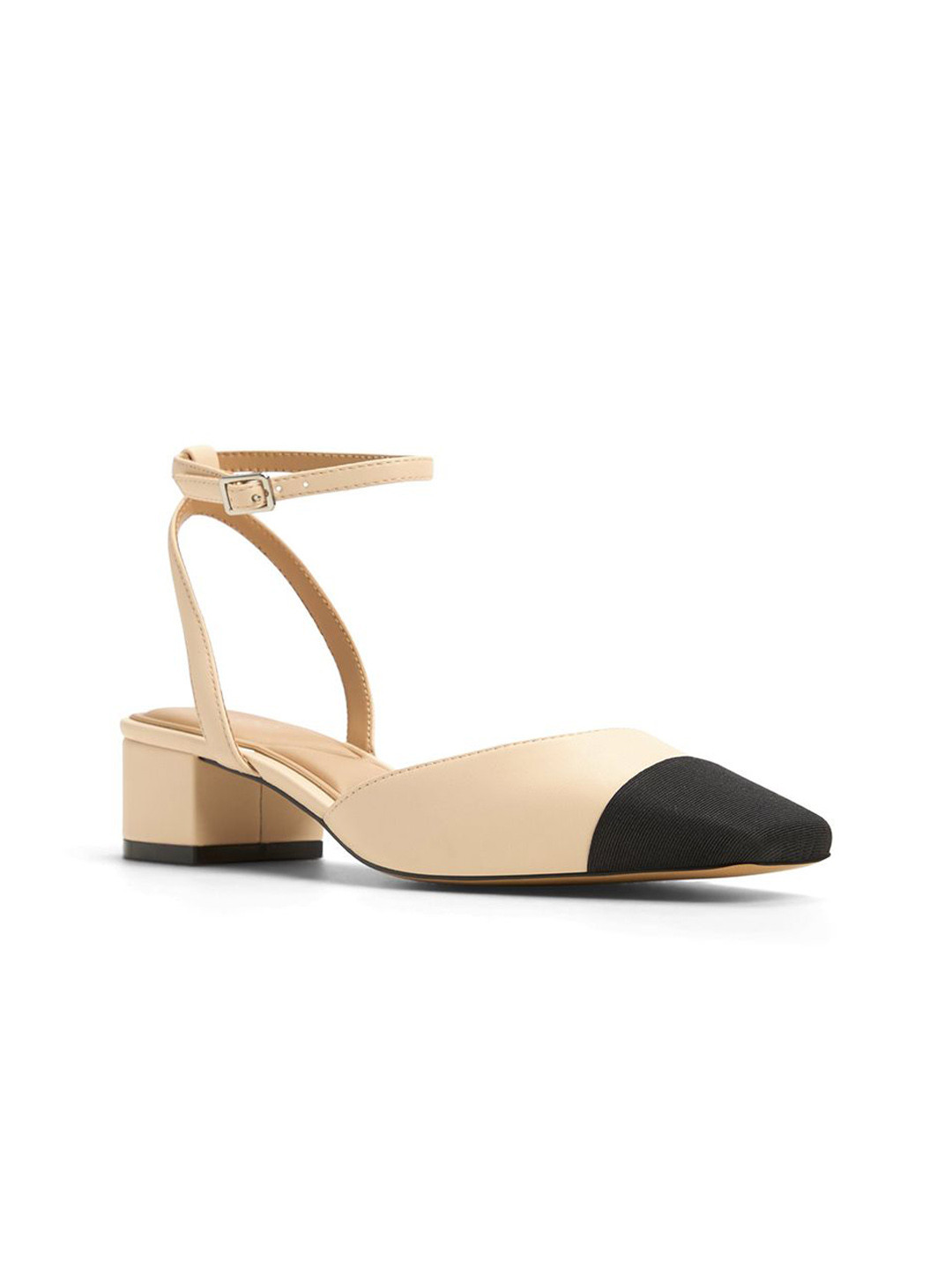 ALDO Colourblocked Wedge Peep Toes