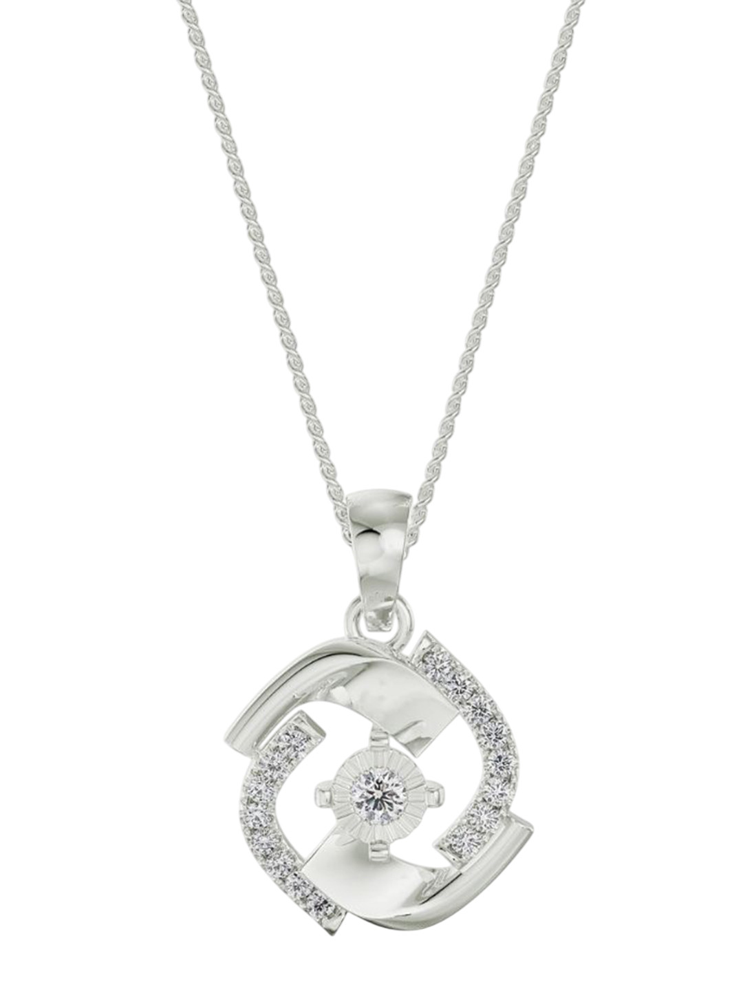 Emori Evil Eye Lab Diamond in 14KT Gold Pendant