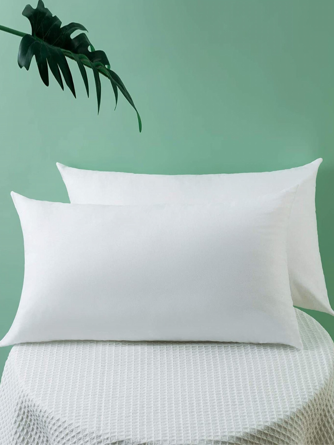 Changers White Set of 2 Fibre Filled Polyester Ultra Soft Sleep Pillow