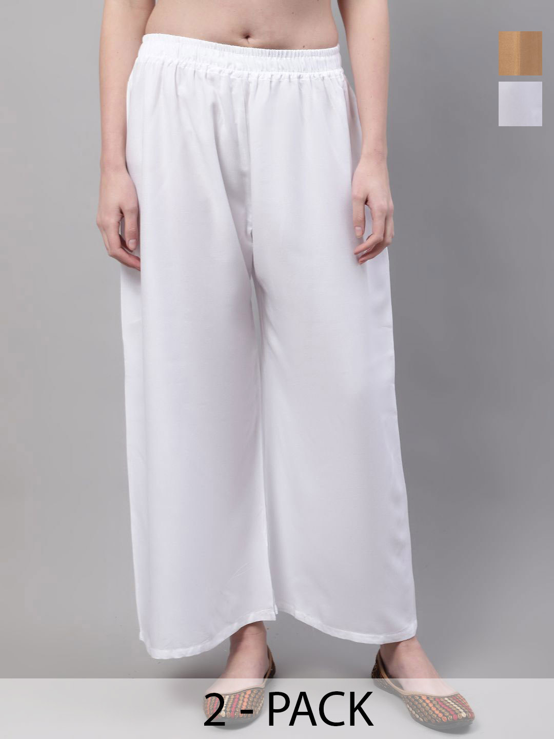 Valles365 by S.C. Women 2 Flared Palazzos