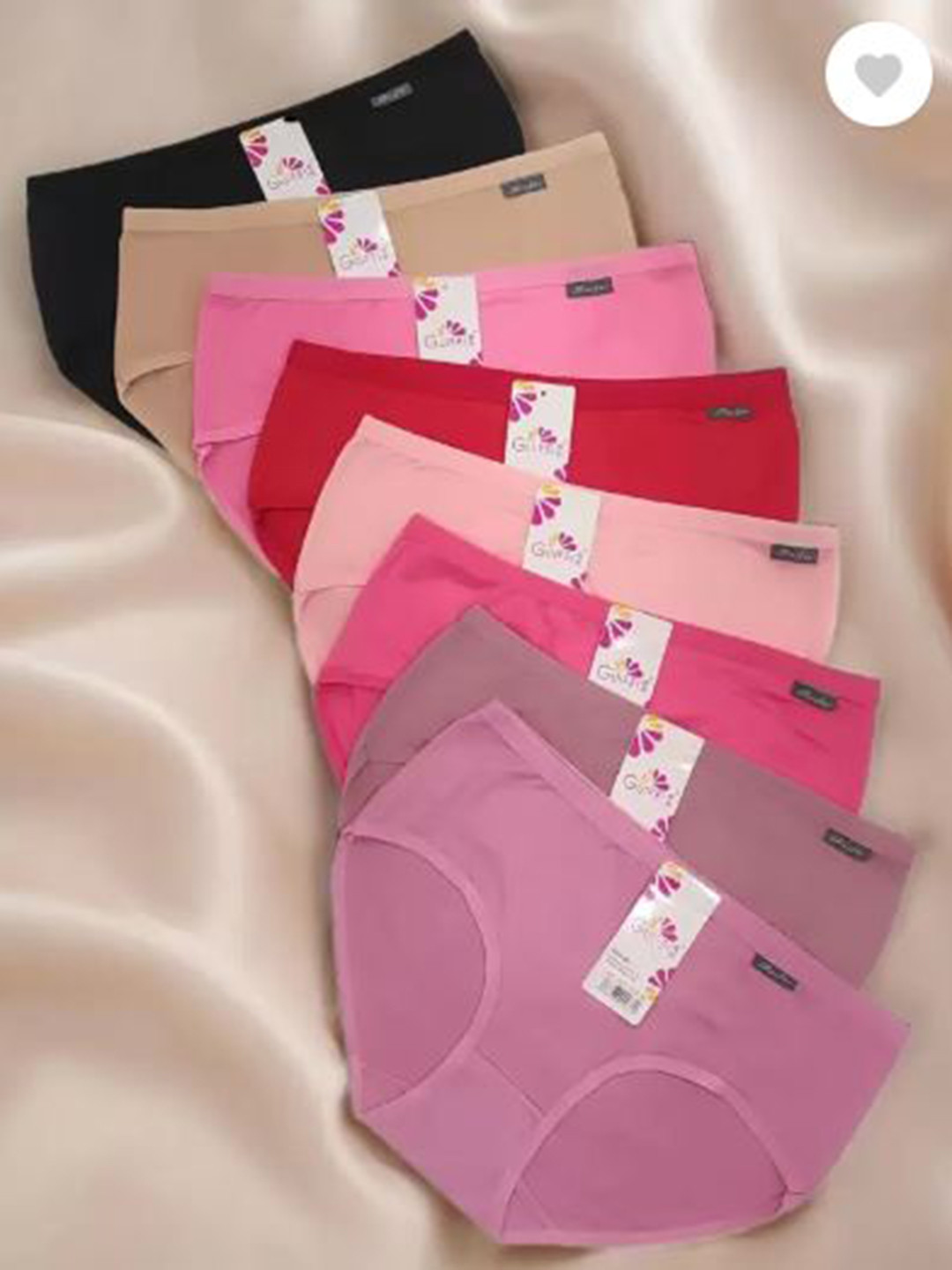 Diving Deep Women Pack Of 8 Hipster Briefs CN0001_Pack of 3_C Panty_M