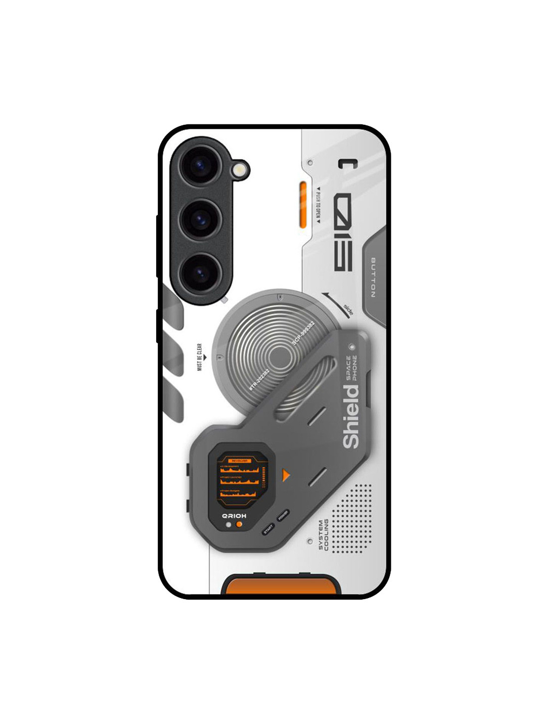 QRIOH Liberty Cyber Printed Samsung Galaxy S23 Back Case
