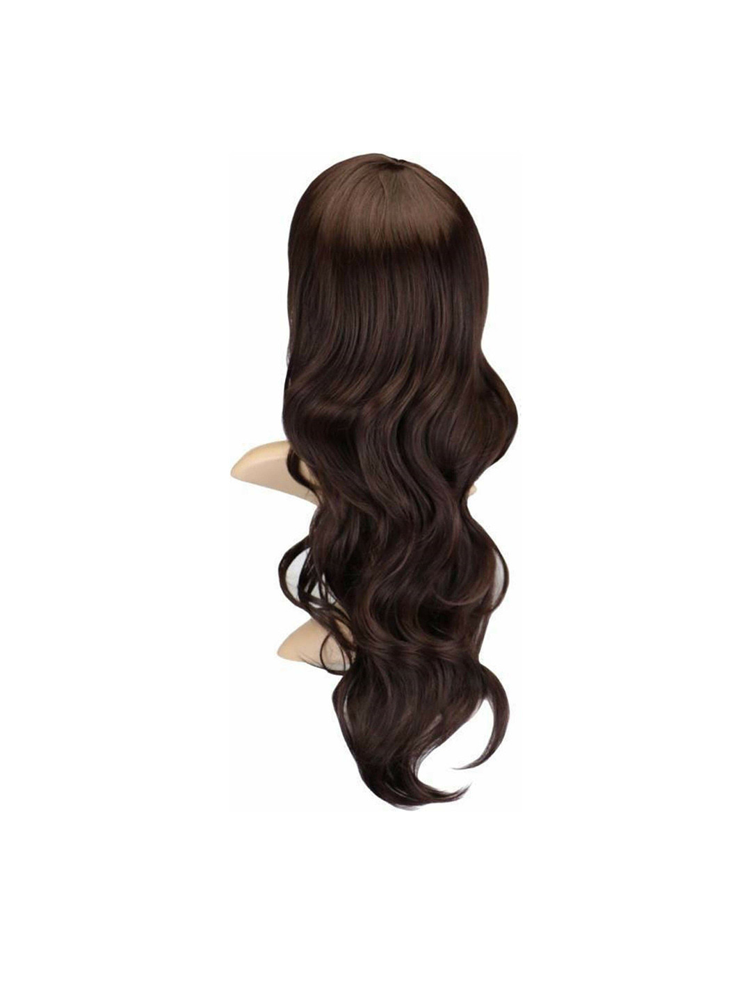 CRIBE Clip-In Toupee Wavy Hair Extension - Brown - 36 Inch