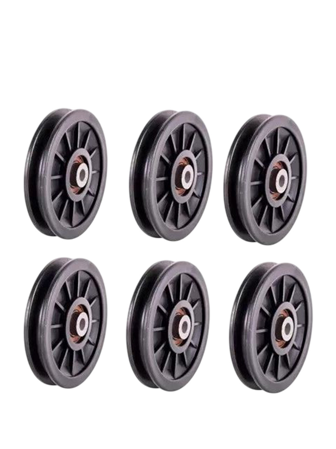HackerX Set Of 6 Bearing Pulley Wheel Replacements