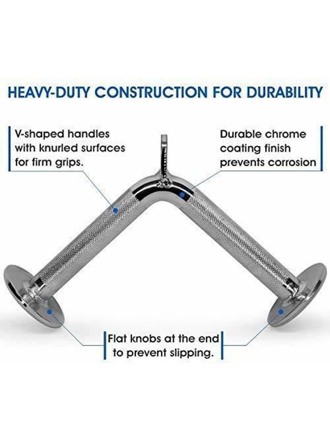 HackerX Tricep Press Down V Bar