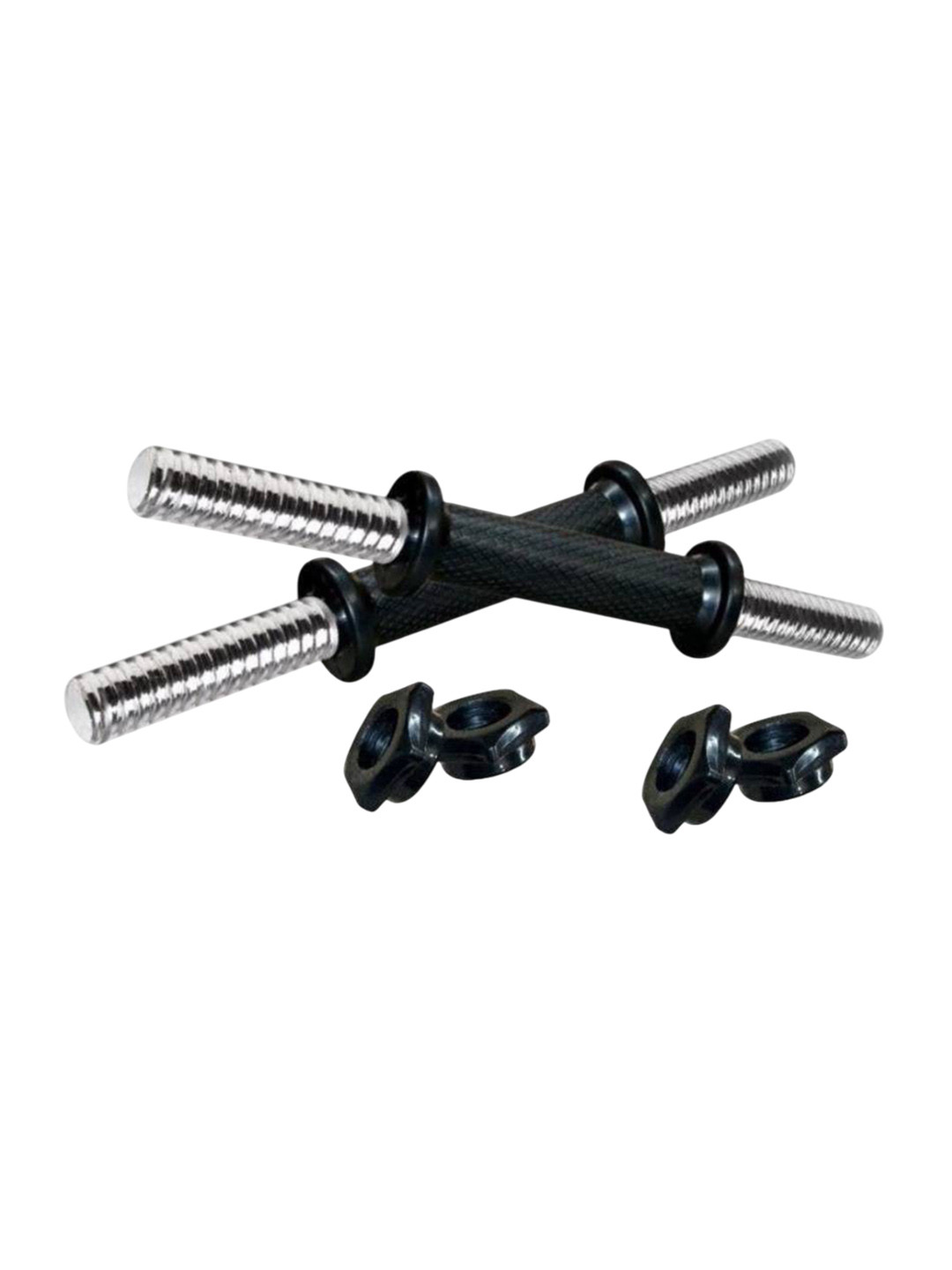 HackerX Dumbbell Rod With Plastic Nuts Workout Accessories