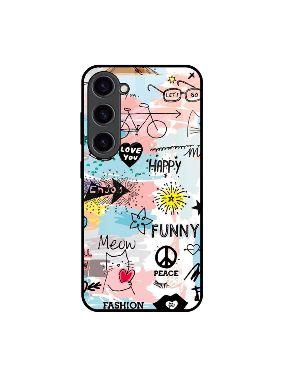 QRIOH Just For You Printed Samsung Galaxy S23 Back Case