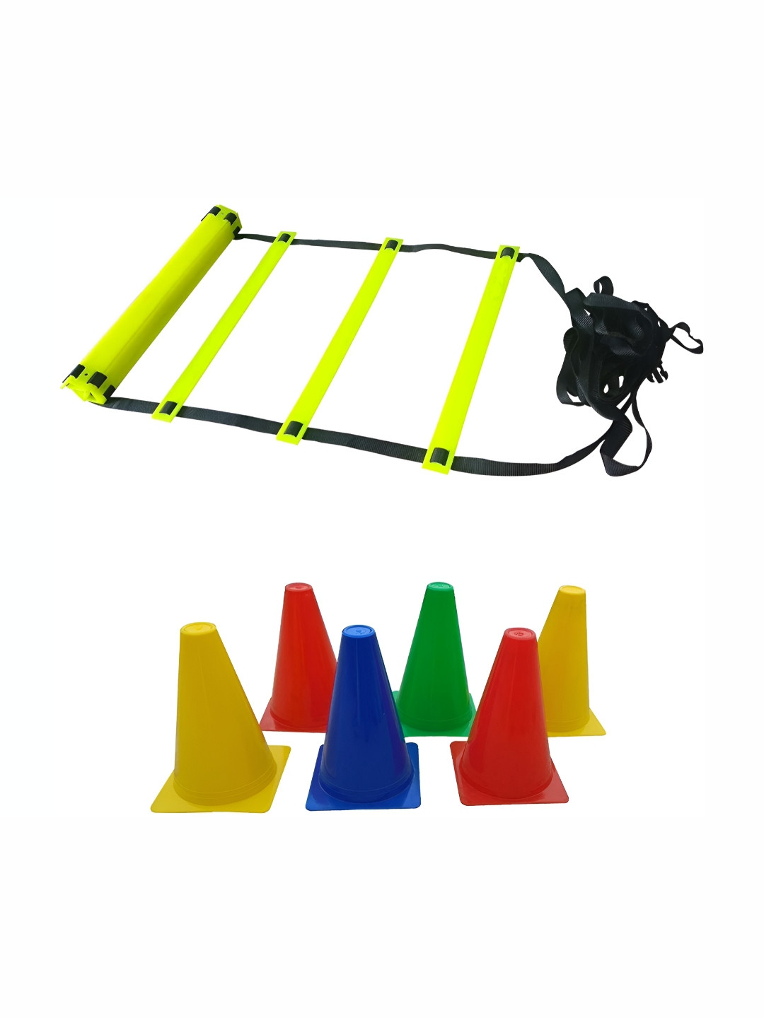 YMD Set Of 7 Ladder & Soccer Maker Cone Sports Kits