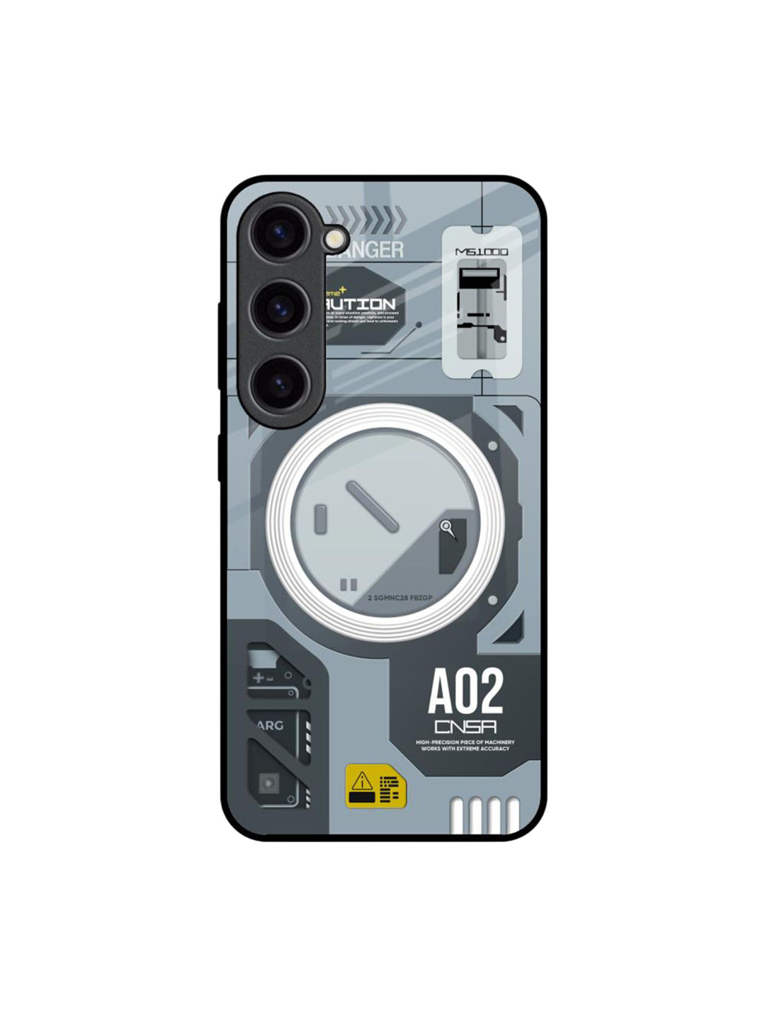 QRIOH Modern Technology Printed Samsung Galaxy S23 Back Case
