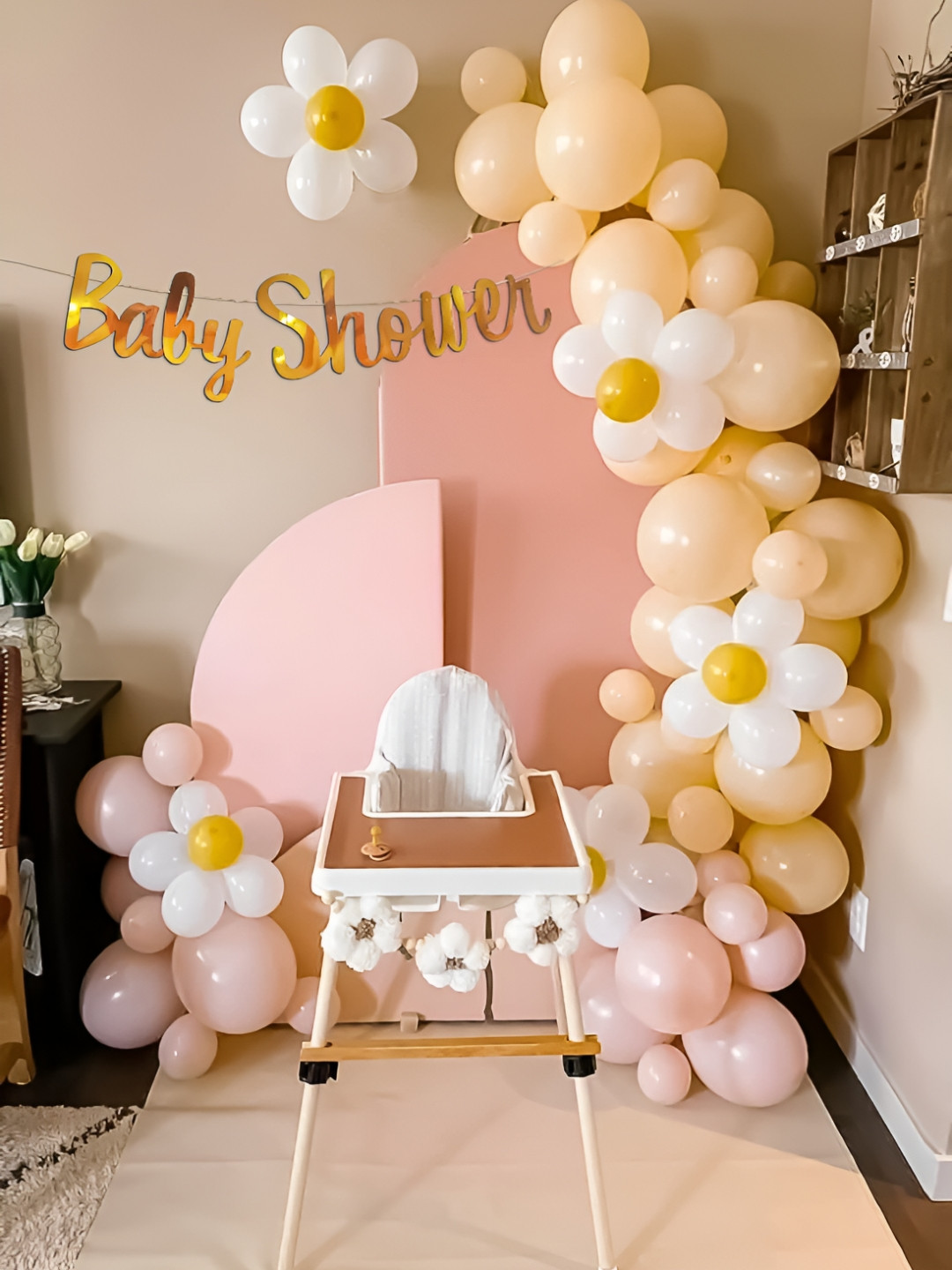 Special You 67Pcs White & Yellow Baby Shower Decor