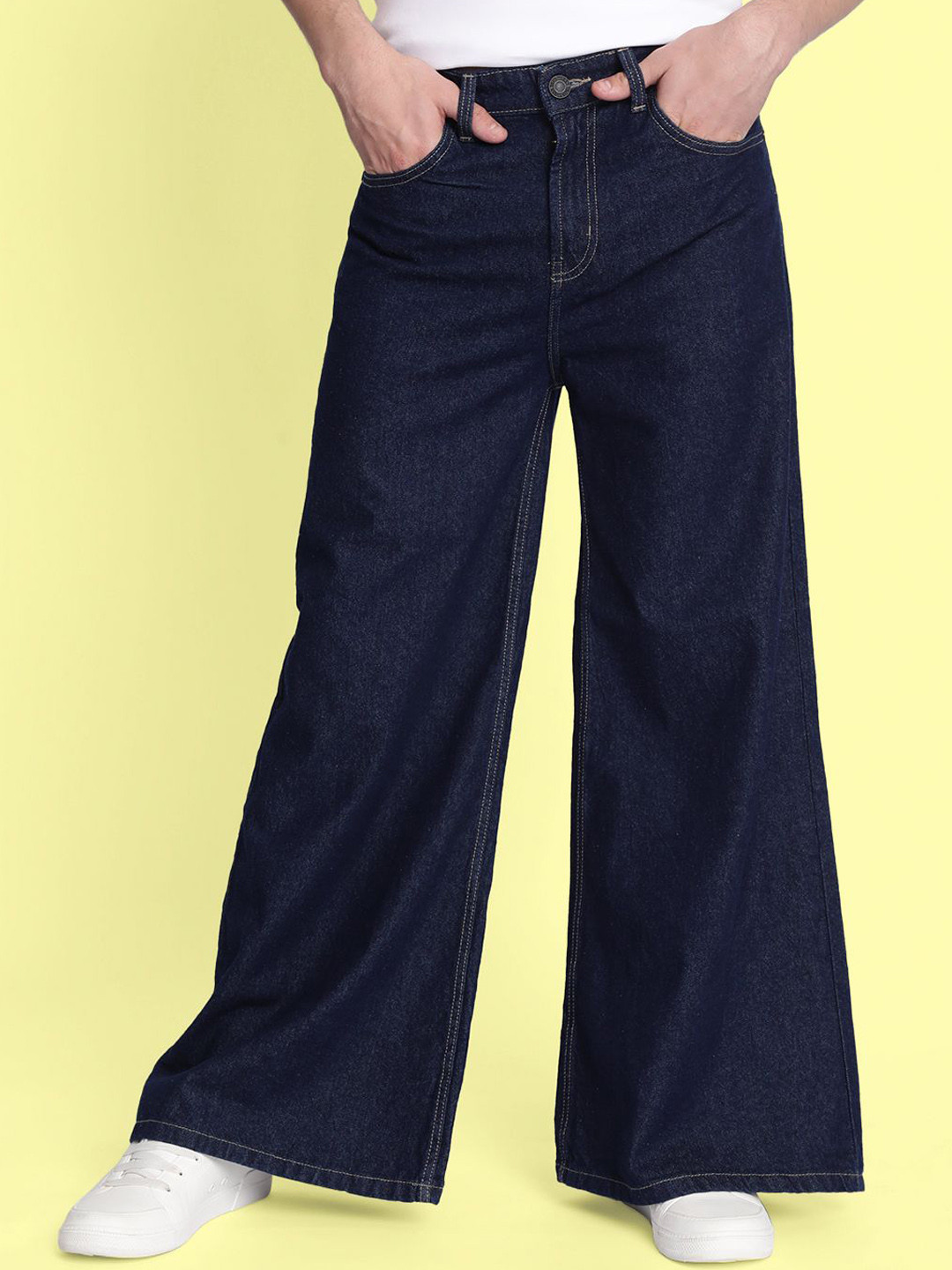 Bene Kleed Men Super Wide Leg Jeans