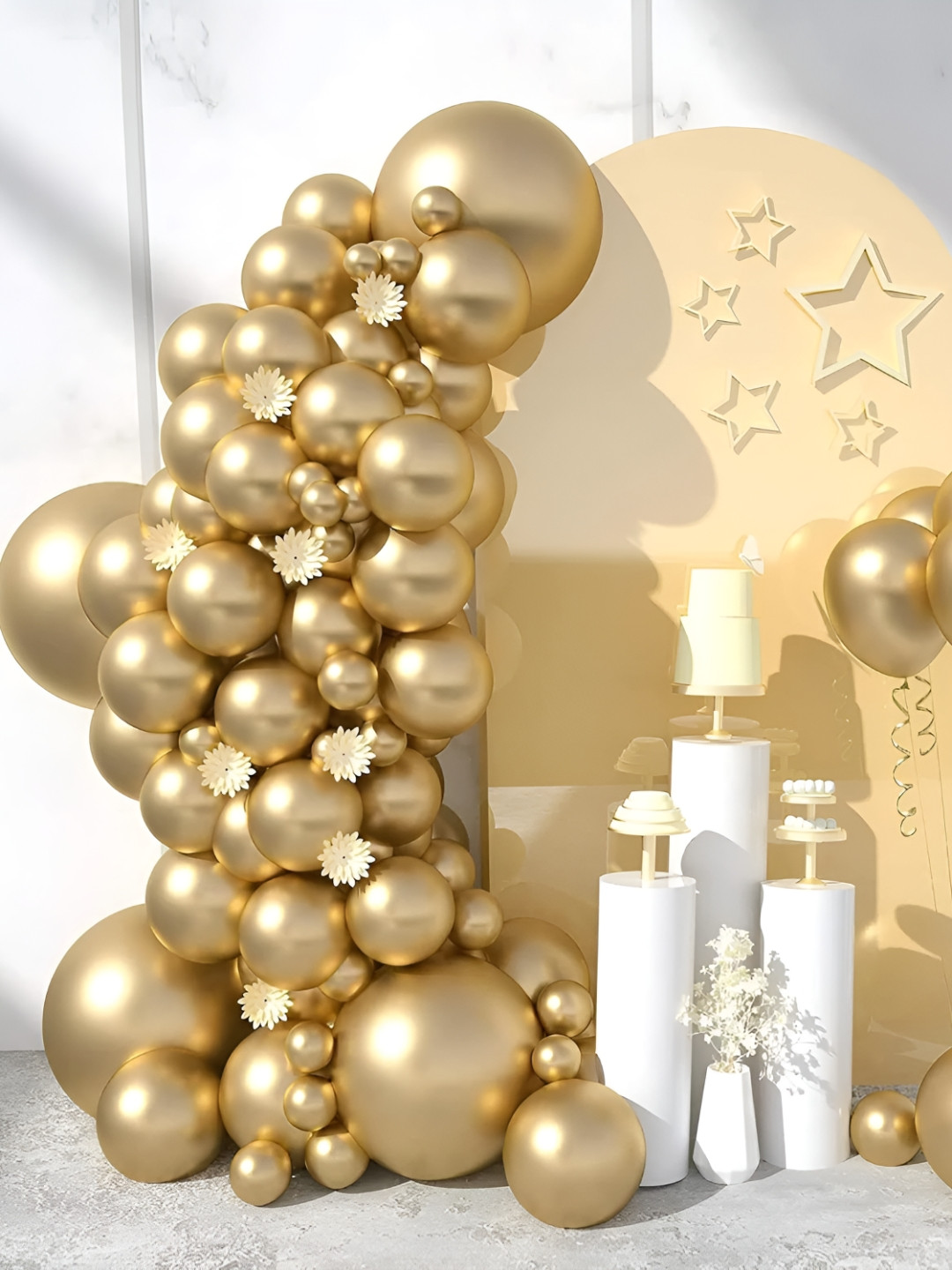 Special You 50Pcs Yellow Lets Party Festive Decor