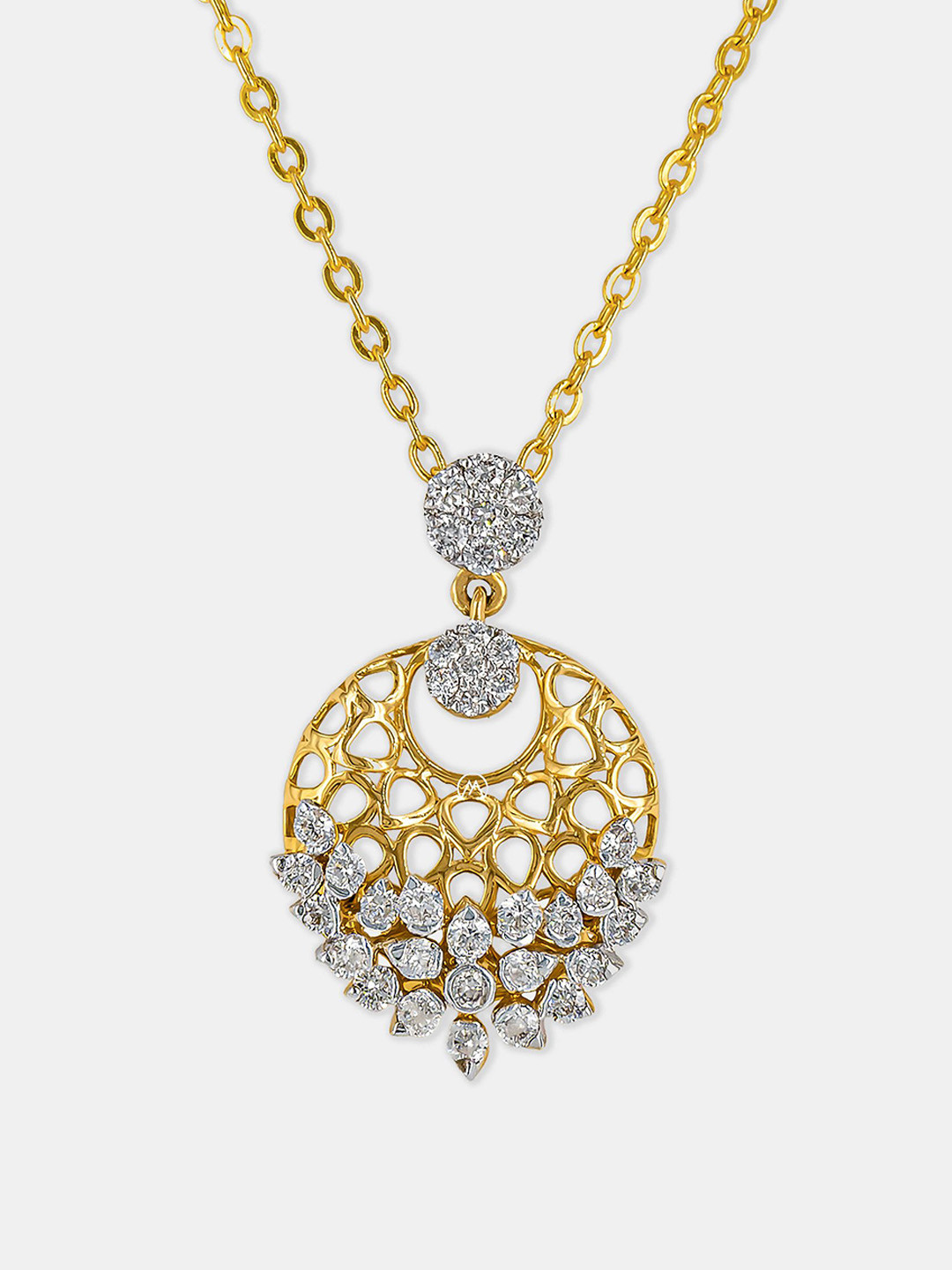 Maiora Aroma  Women Diamond Pendant 14K Yellow Gold