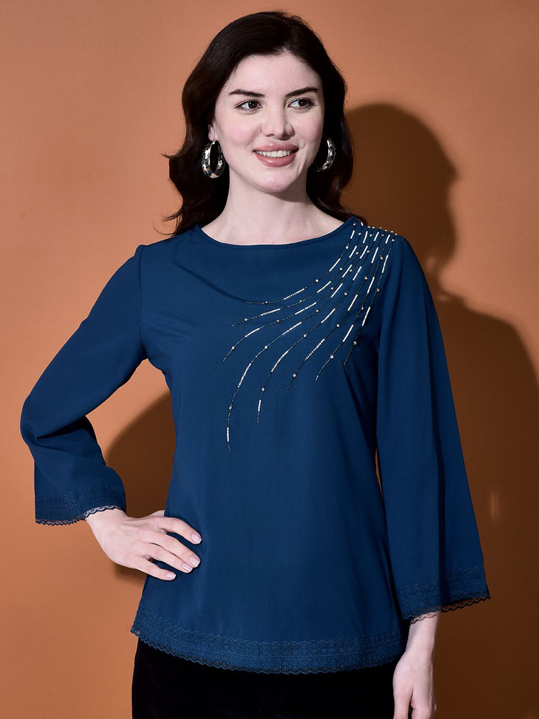 FUTURO Women Styled Back Top