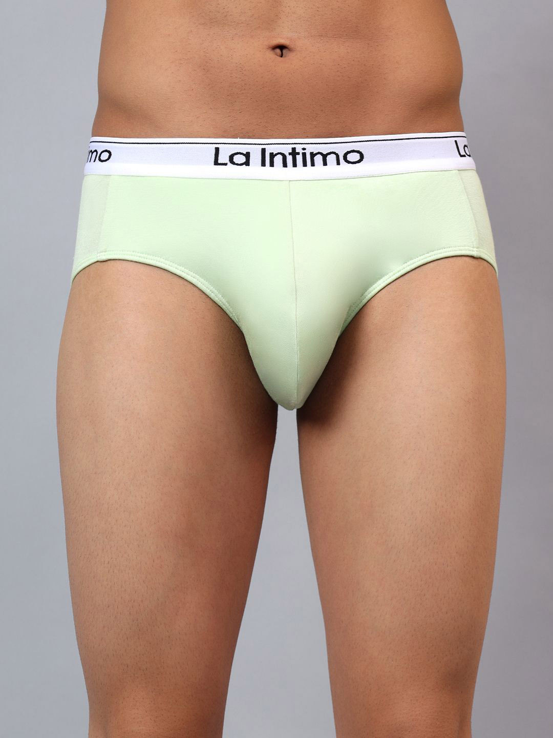 La Intimo Men Low-Rise Basic Briefs  LXMUBR01LG