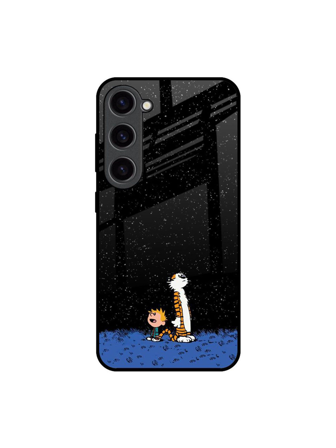 QRIOH Night Sky Star Real Printed Samsung Galaxy S23 Back Case