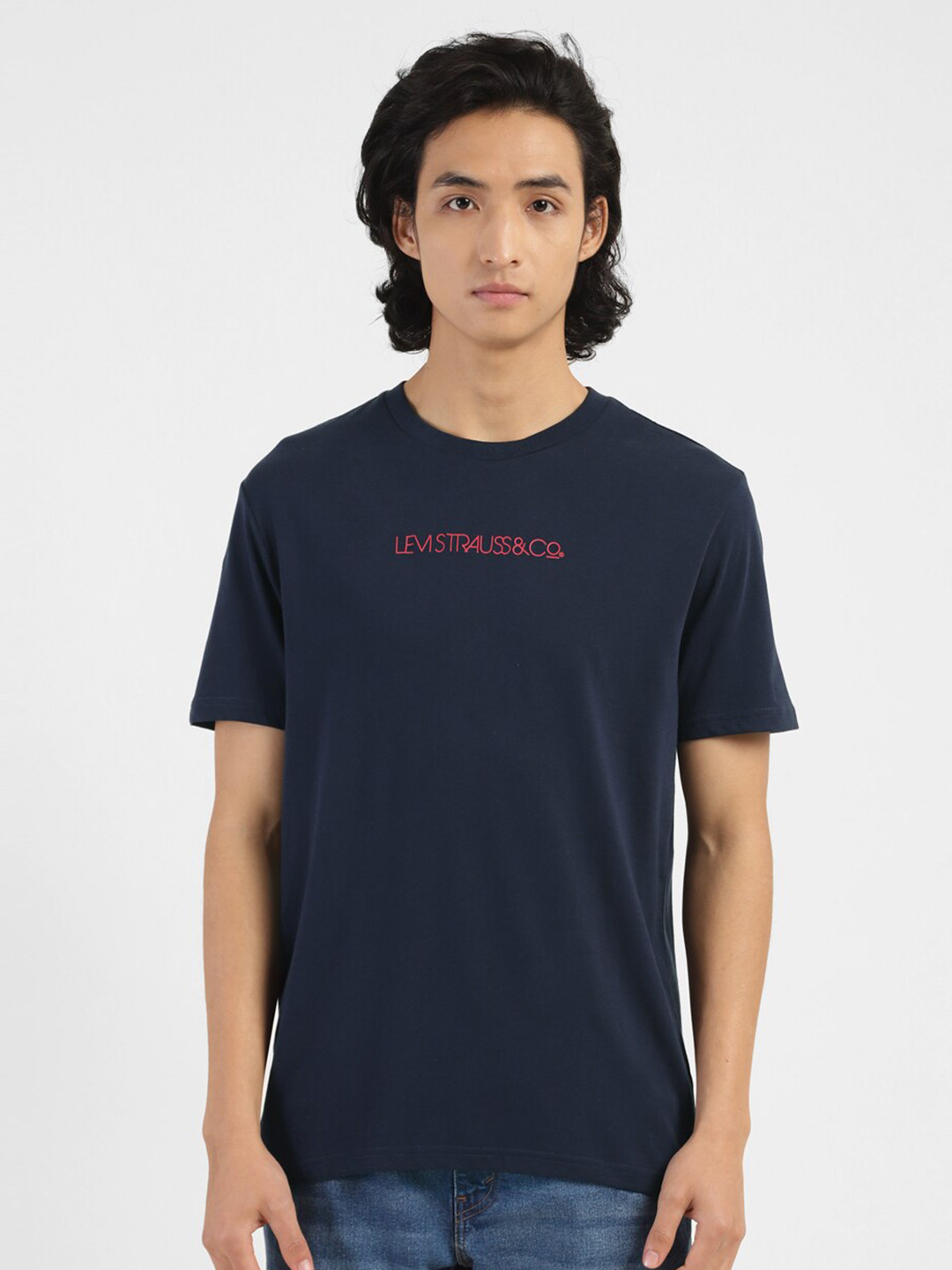 Levis Round Neck Pure Cotton T-shirt