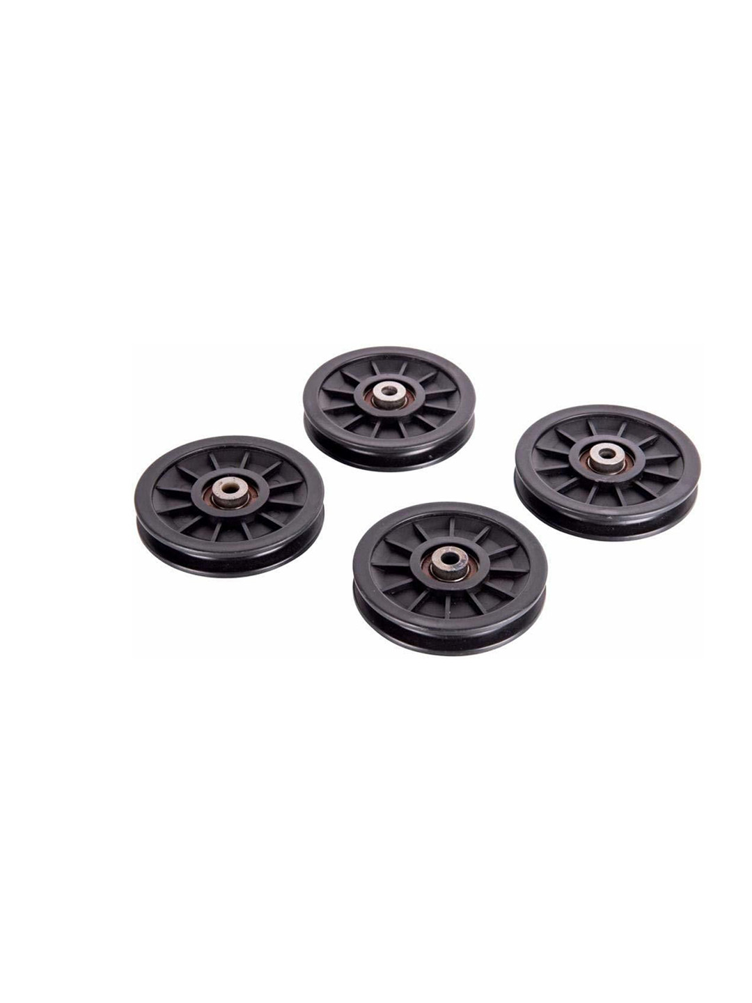 HackerX 4Pc Exercise Machine Attachments Gym Pulley